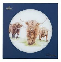 Highland Herd Round Surface Protector