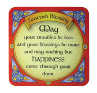 Scottish Blessing Coaster