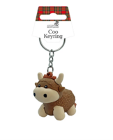 Highland Coo Keyring