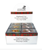 Highland Coo/ Westies Playing Cards