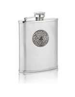 6oz Triple Swirl Hip Flask