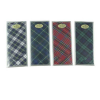 Gents Cotton Tartan Handkerchief in Assorted Tartans